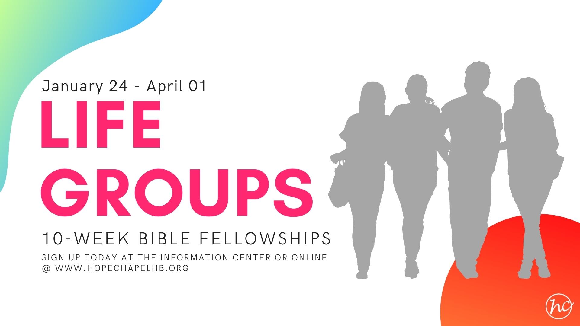 LifeGroups Are Happening!